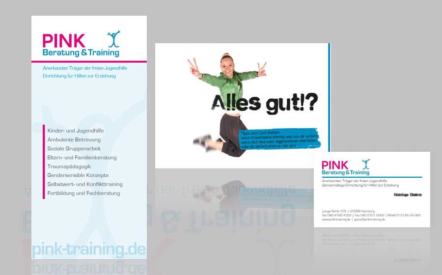 PINK Training Printmedien