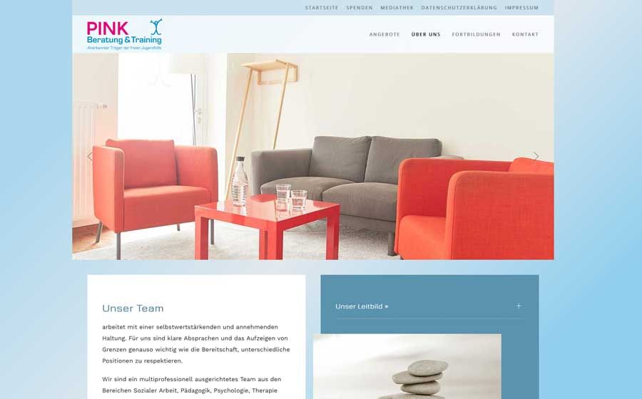 Website PINK Training